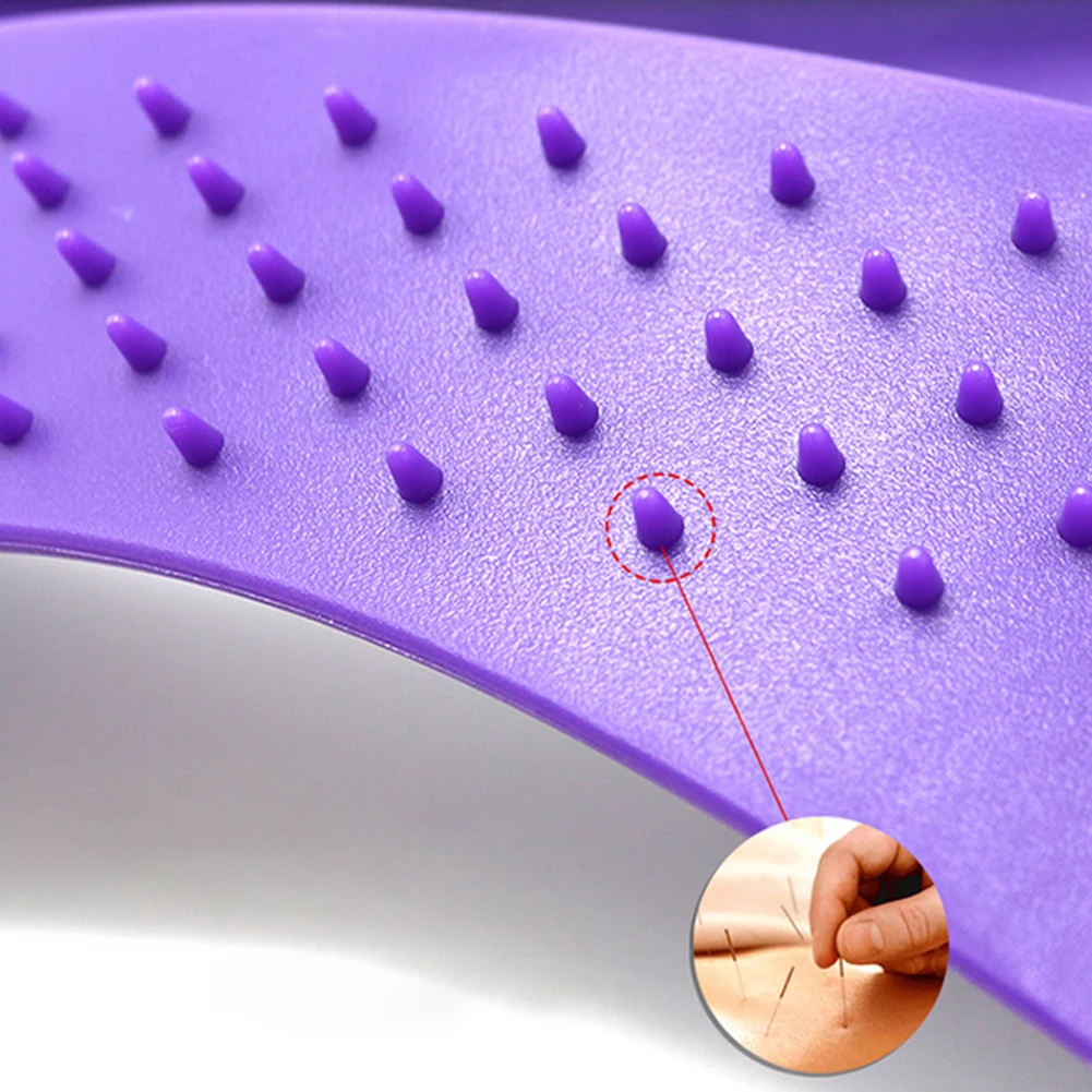 

Joylife Fitness Back Massager Back Lumbar Stretcher Support Massager Fitness Posture Corrector Spine Adjuster Pain Relief