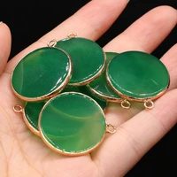 natural stone jasper pendants reiki heal green crystal charms for jewelry making diy women pendant necklace earring gifts