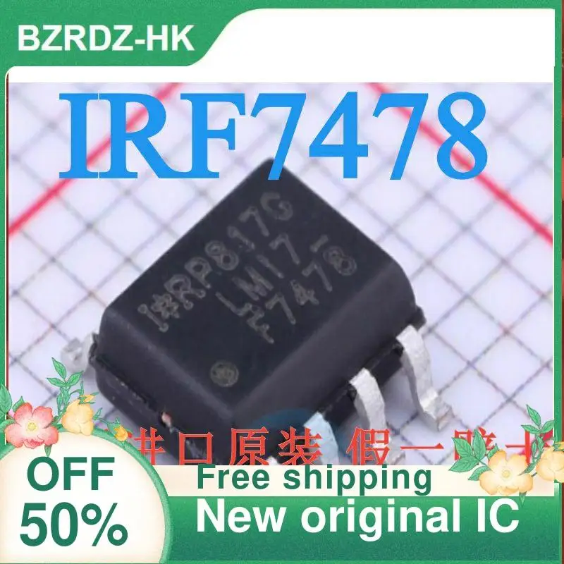 

2-10PCS/lot F7478 IRF7478TRPBF SOP-8 New original IC