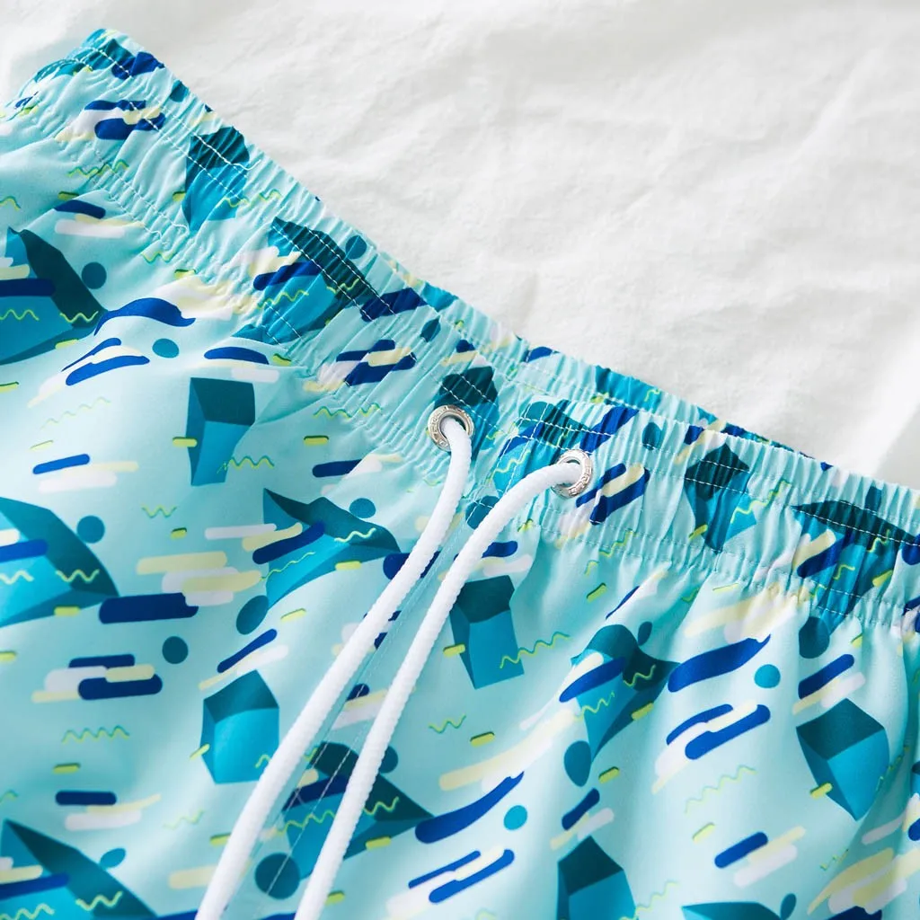 Новые летние мужские пляжные шорты Плавки для серфинга купальник отдыха s