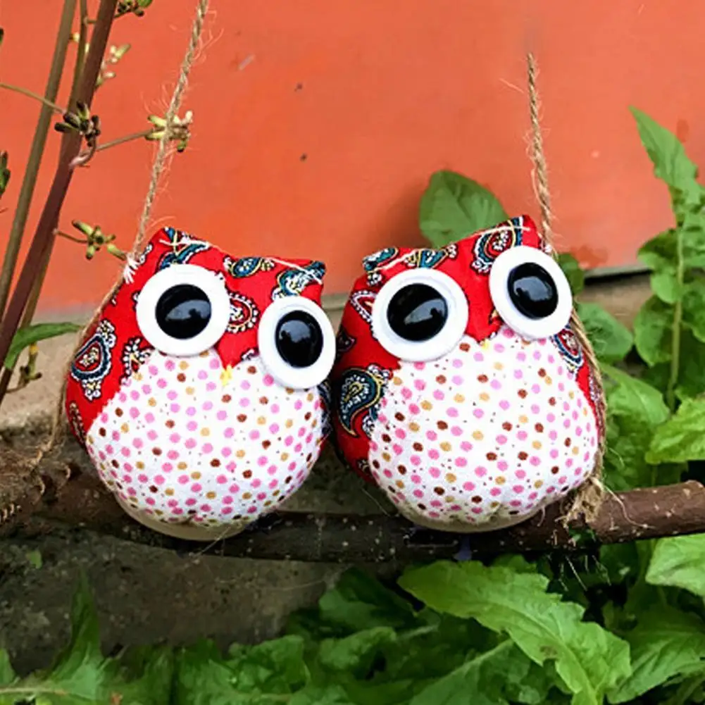 

50% Dropshipping!!Owl Doll Eco-friendly Anti-fade 4 Colors Animal Owl Toy Ornaments for Students