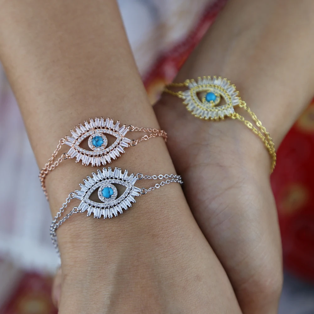 Женский браслет с бриллиантами 3 цвета|Цепочки и браслеты| |