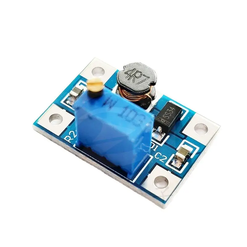 SX1308 Регулируемый повышающий/высоковольтный источник питания 2A/DC-DC boost модуль