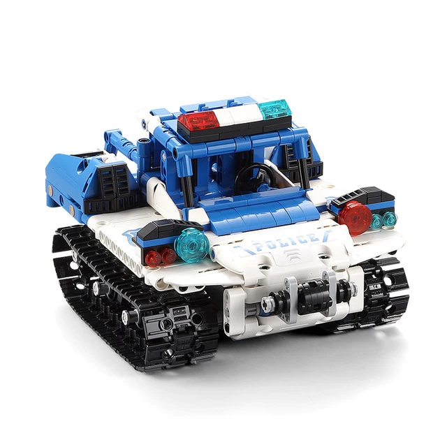 Технический радиоуправляемый робот-трансформер 2 4 ГГц полицейский строительный