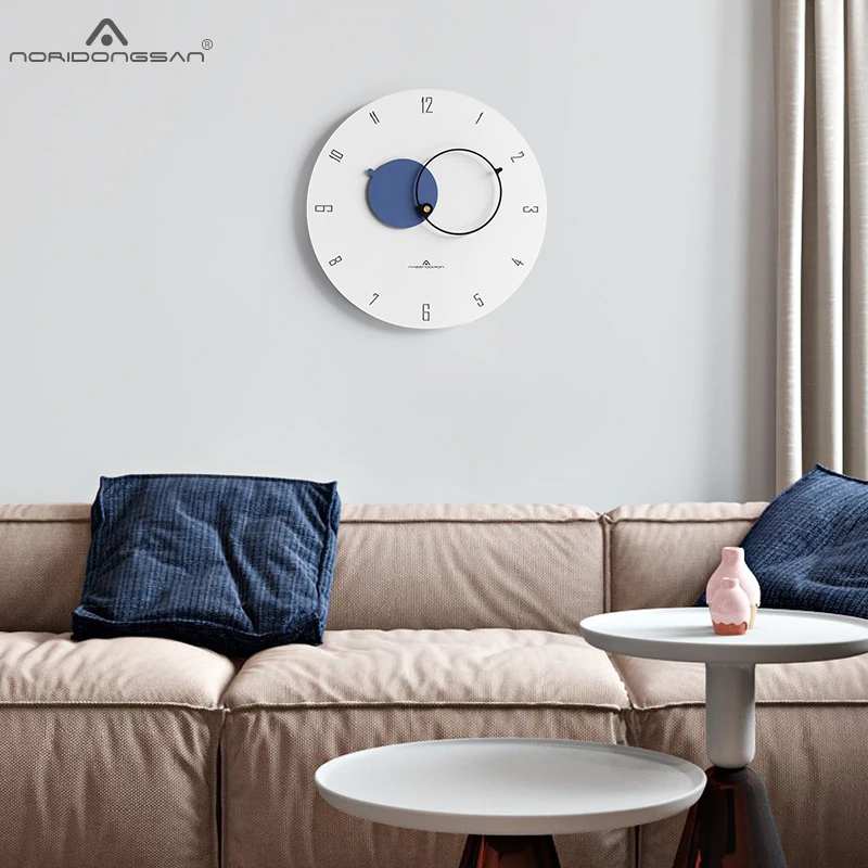 

Acrylic White Office Wall Clock For Kids Rooms Silent Classic Wall Clock Home Decor Modern Horloge Murale Room Decor BK50BG