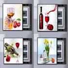 Домашние украшения для электрической коробки, Постер, картины с принтом, декор для гостиной и столовой, настенные художественные картины с левым и правым нажимом