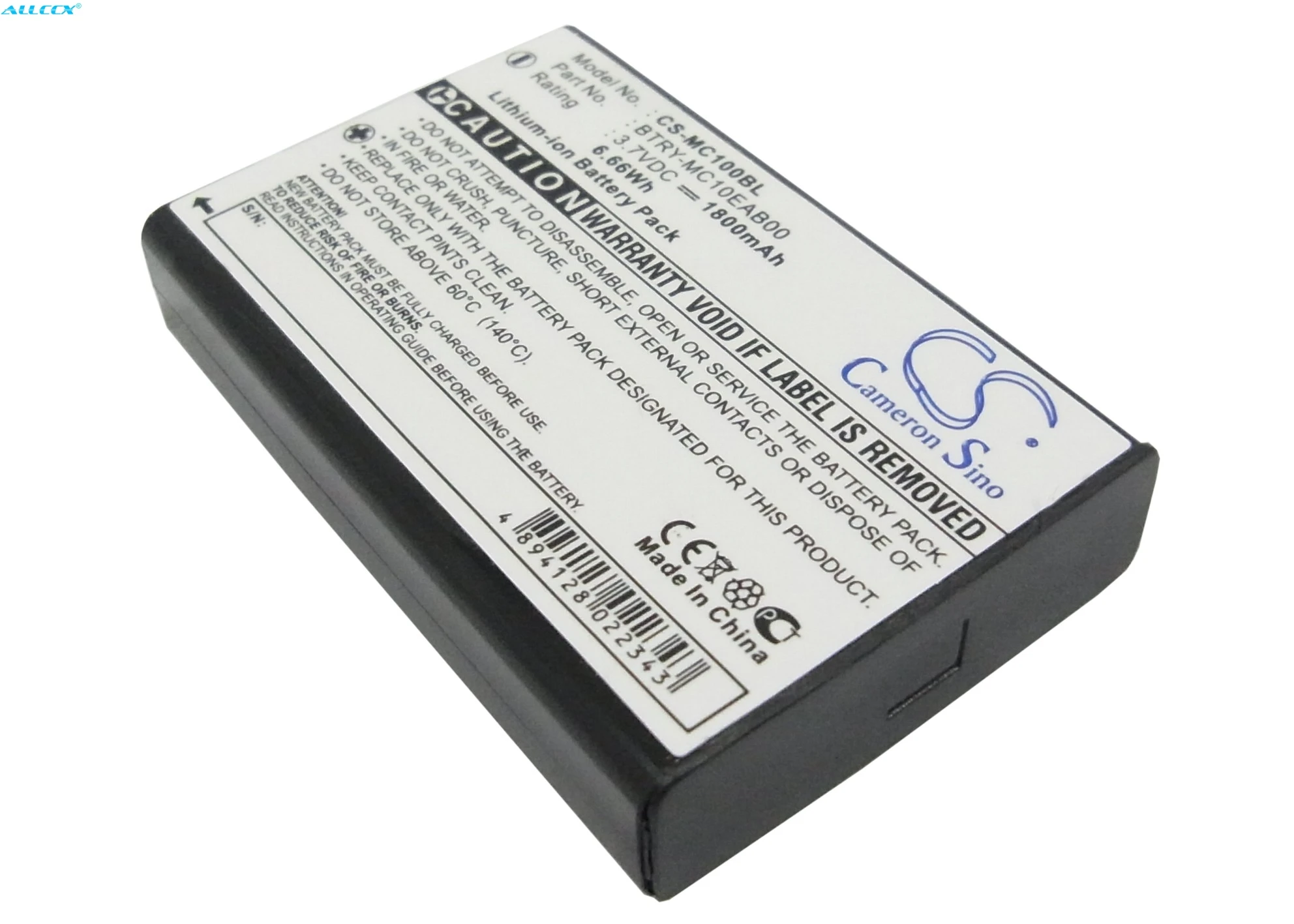 Батарея Cameron Sino 1800 мАч 074337S 73659 для Intermec CK1 CN1 Mobila PPT101 Wasp WDT3200 WDT3250 WPA1200 |