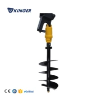mini post hole digger earth auger hydraulic motor
