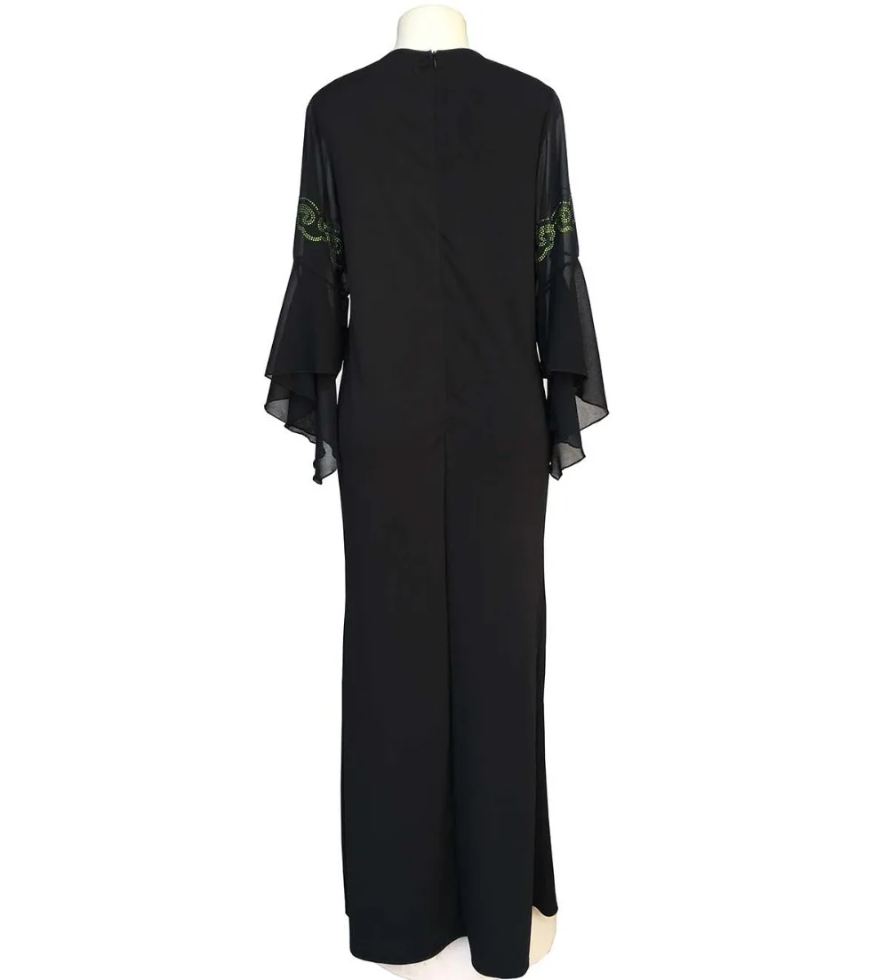 Размер L, XL, XXL, обхват груди 116 см, стиль, африканская Женская одежда, Дашики, стрейчевое, шифоновое, с утюгом, тонкое, рыбий хвост, длинное платье