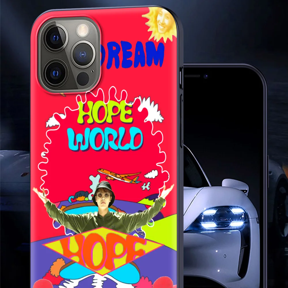 Чехол для телефона iPhone 13 12 11 Pro Max mini xs max xR x 8 7 plus SE бампер из ТПУ чехол смартфона Hope