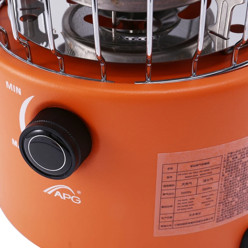 

APG 2 in 1 2200W Portable Heater Camping Stove Heating Cooker for Cooking Backpacking Ice Fishing Camping Hiking