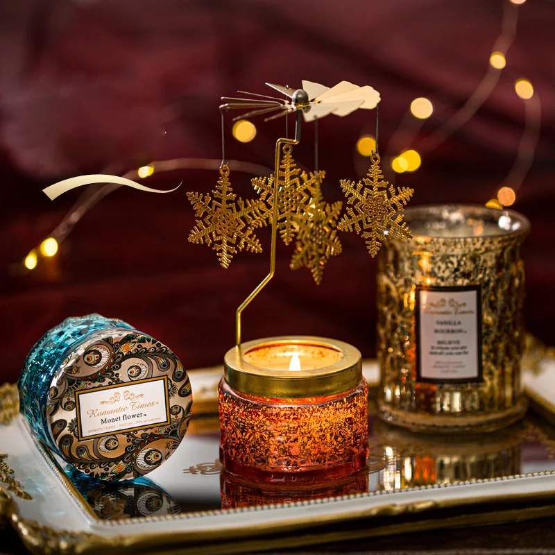 2 шт. Роскошные Ароматические свечи для украшения дома и ароматизированные