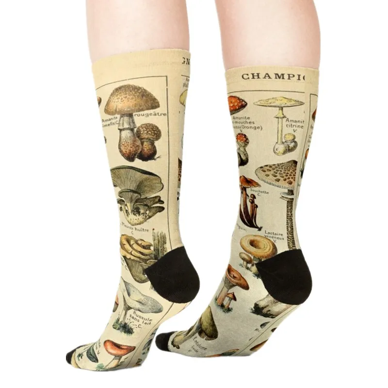 

Women's socks kawaii Olympic lifting avocado Printed Socks Woman harajuku Happy Funny Novelty cute girl gift Socks for women