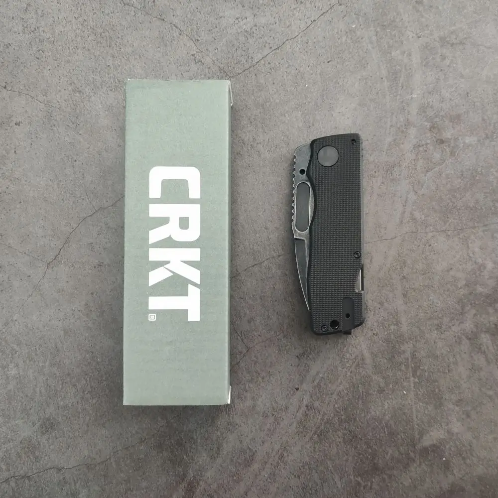 CRKT-653 карманный складной нож с нейлоновой ручкой 8Cr13MoV лезвие Тактический для