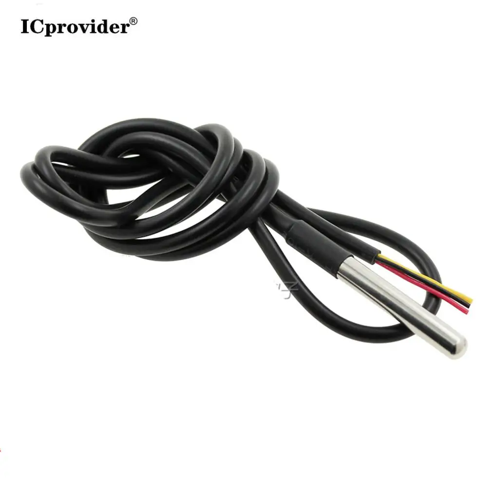 Водонепроницаемый датчик температуры DS18b20 в посылка из нержавеющей стали (1 м 2 3 5