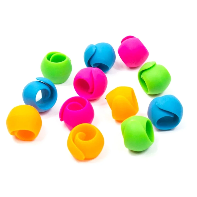 

80Pcs Bobbin Clamps Holders Peels Thread Spool Huggers Keep Neat Prevent Thread Spools From Unwinding Sewing Tools