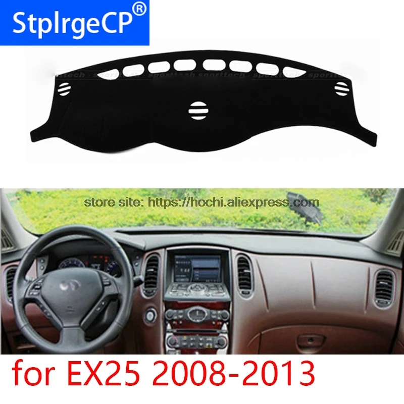 

dashboard mat Protective pad Shade Cushion Photophobism Pad car styling accessories for Infiniti EX25 2008 2009 2010 11 12 2013