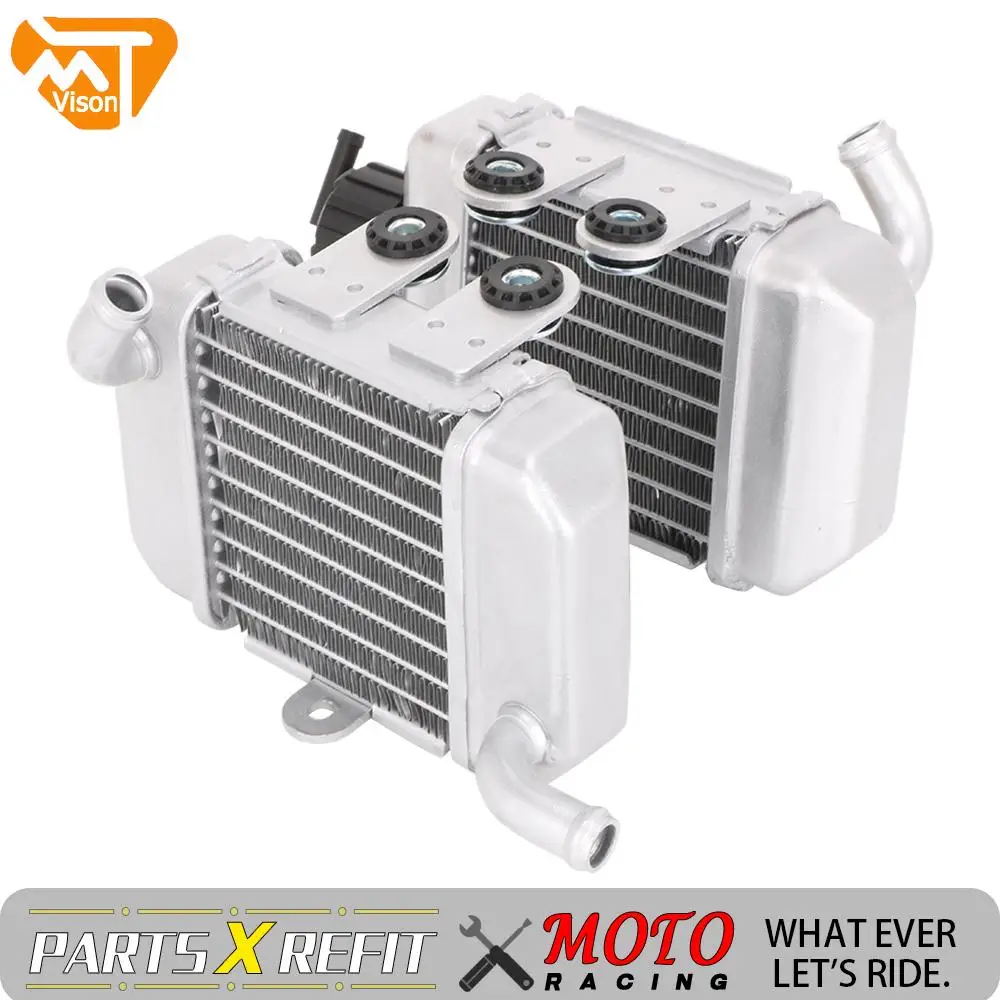 

Радиаторы двигателя для KTM SX50 SX 50 2003 2008 2007 2006 2005 2004, аксессуары для мотоциклов, алюминиевые радиаторы двигателя, охладители, радиатор водяног...