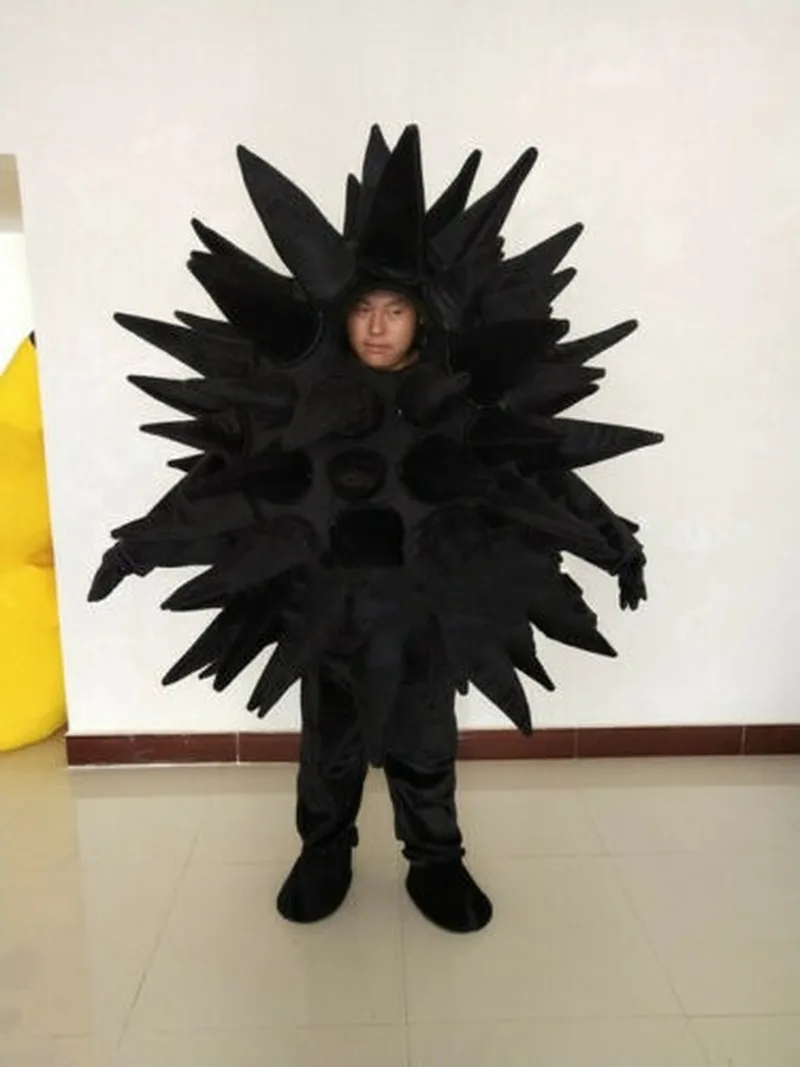 

Adults Cartoon Sea Urchin Mascot Costume Cosplay Party Dress Outfit Christmas @ Hot Interesting Funny Cartoon Character Clothing