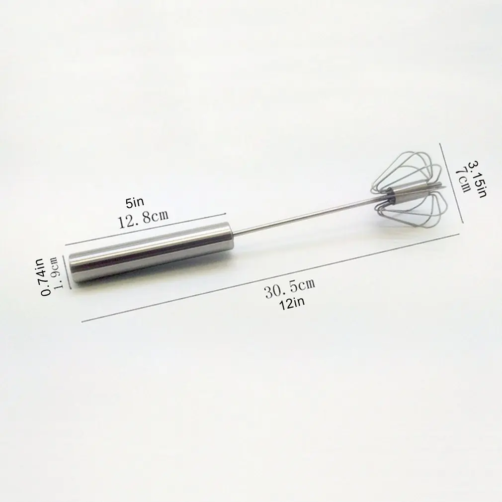 

New stainless steel egg whisk Handheld egg whisk simple handle Non-stick Simple easy operation Kitchen Accessories