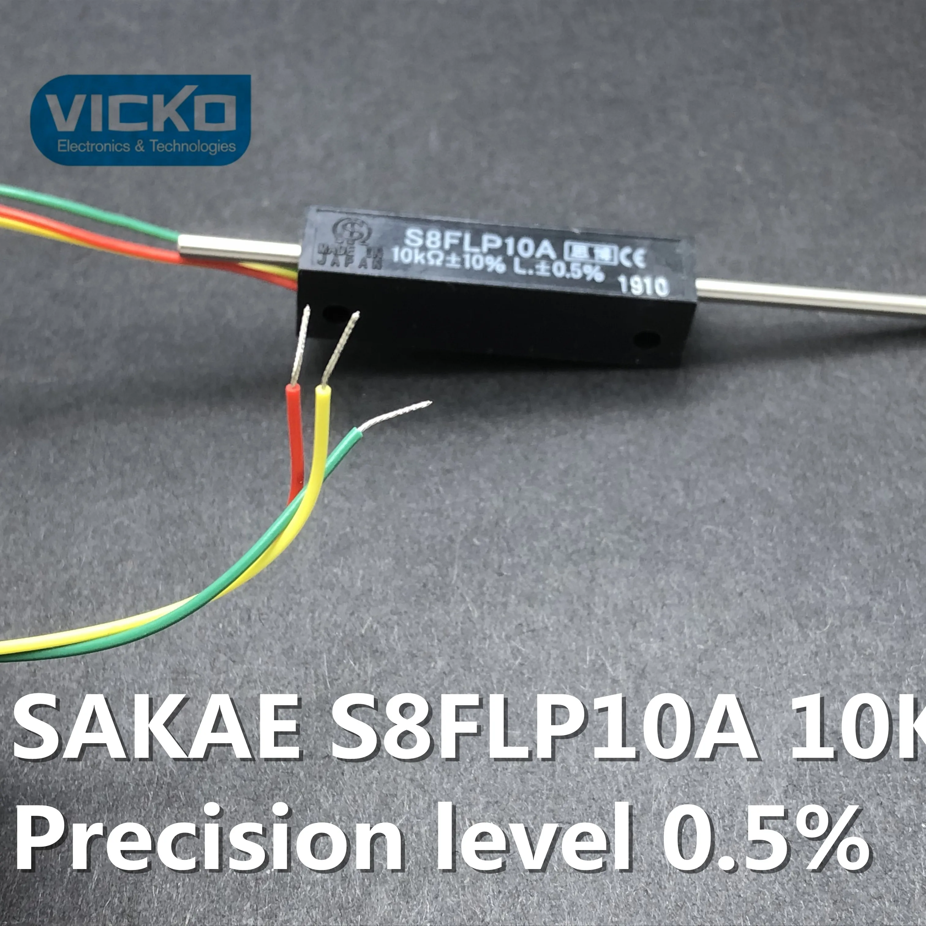 Оригинальный прецизионный уровень [YK] Sakae S8FLP10A 10K 0.5% переключатель потенциометра