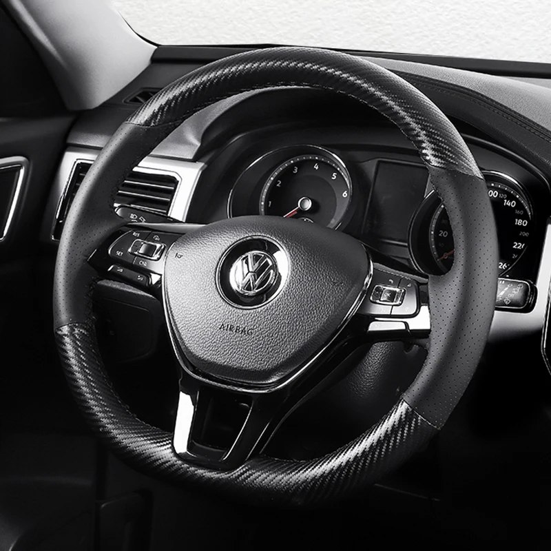 

Сделай Сам, кожа, сшитая вручную, для Volkswagen Sagitar, Lavida, Magotan, Lamando, Golf 7, polo Tharu Tayron