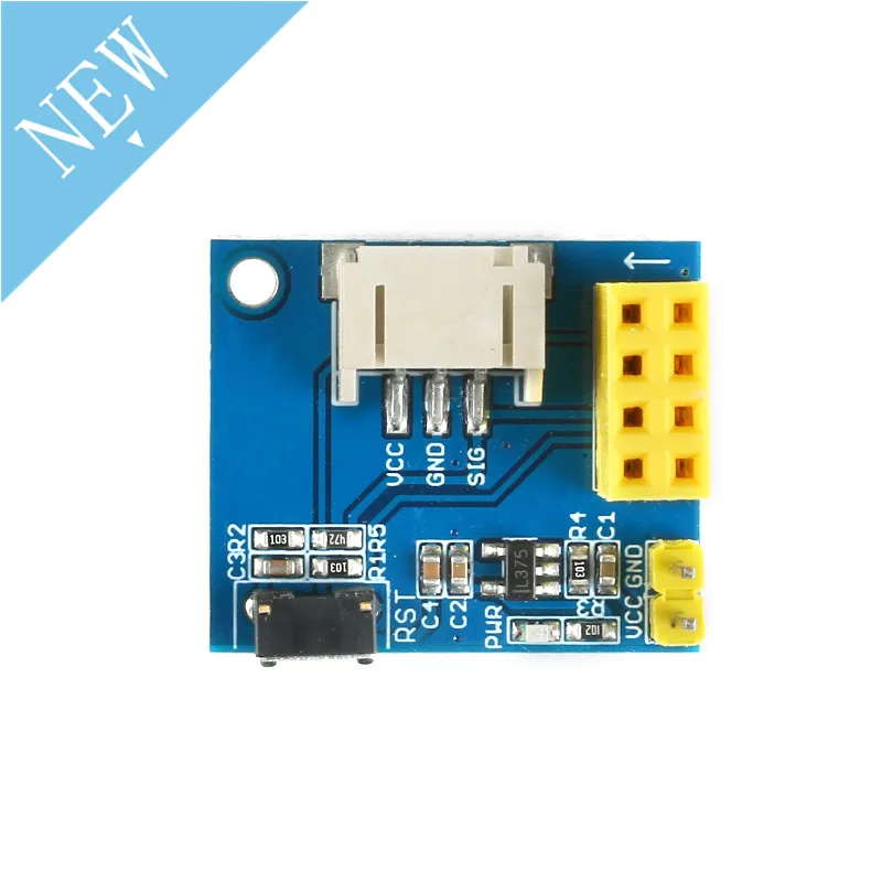 ESP8266 ESP-01 ESP-01S WS2812 RGB светодиодный светильник модуль для Arduino ESP 01 контроллер адаптер модуль электронный DIY Kit