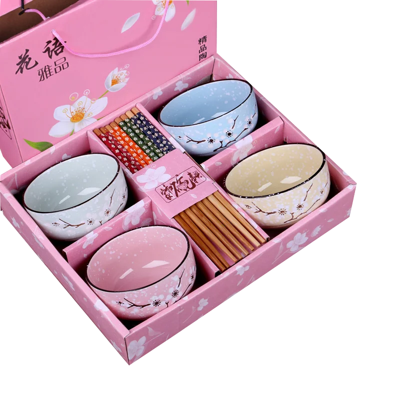 

Tableware Set Ceramic Bowl Rice Bowl Household Porcelain Bowl Creative Meal Bowl Small Bowl Dish Set Japanese Tableware Soup