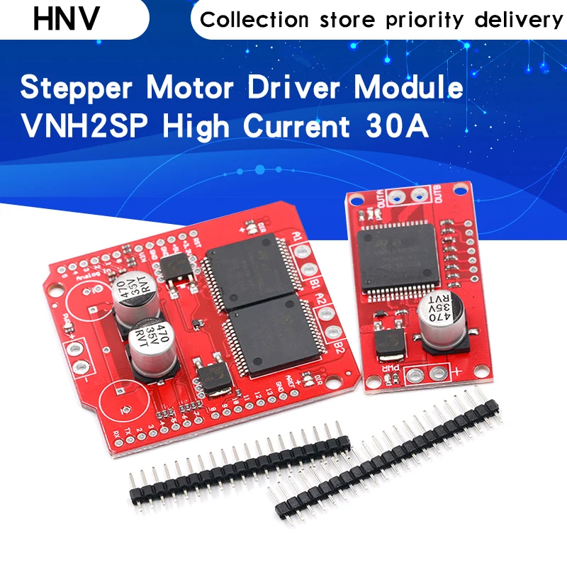 Модуль драйвера шагового двигателя Monster Moto Shield VNH2SP30 высокотоковый 30 А для