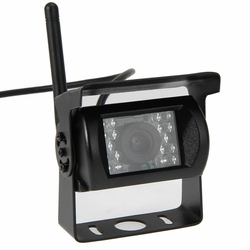 HD беспроводной 7 дюймов монитор заднего вида Обратный 4 камеры комплект для