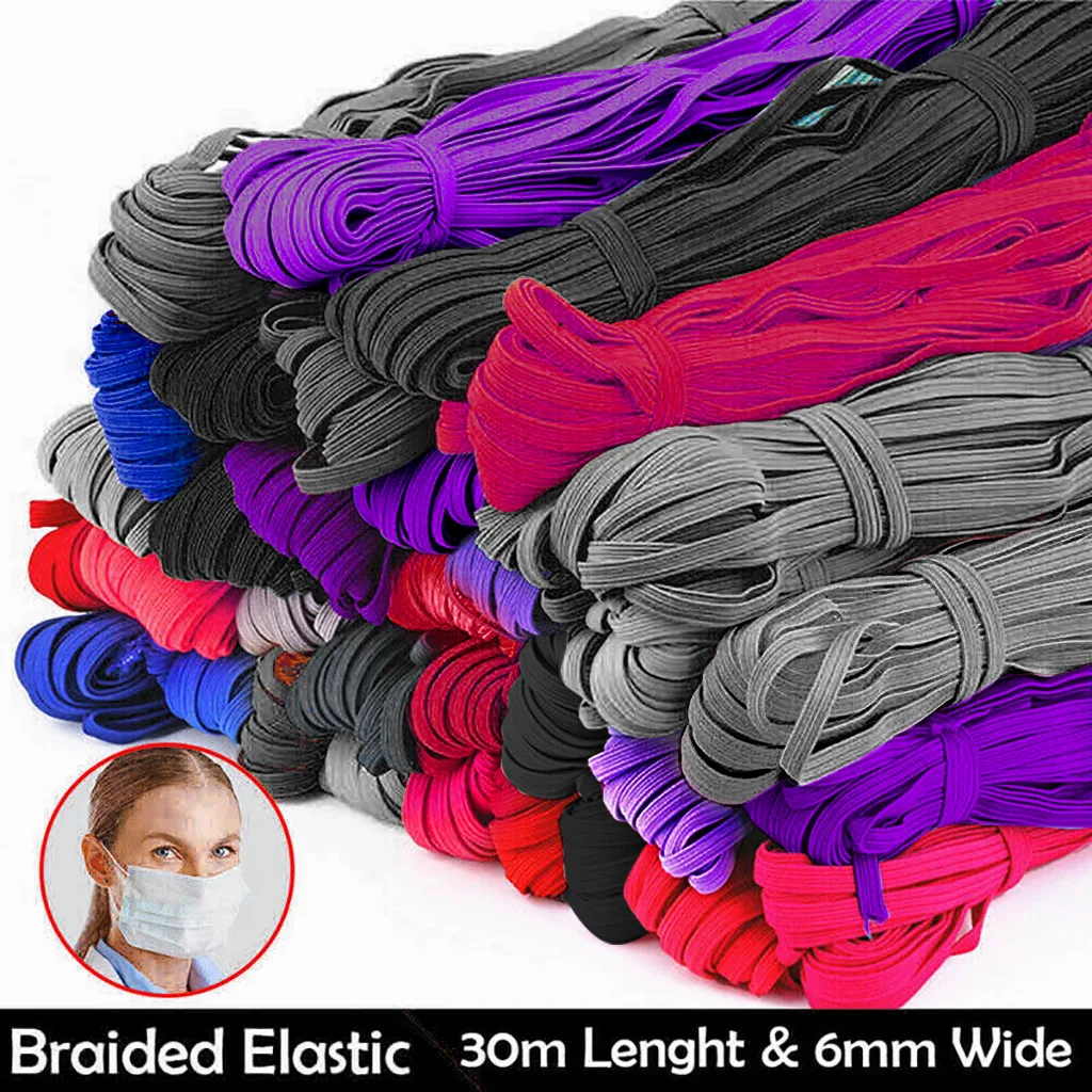 Полипропиленовые эластичные плетеные шнуры ленты Веревка для самостоятельного