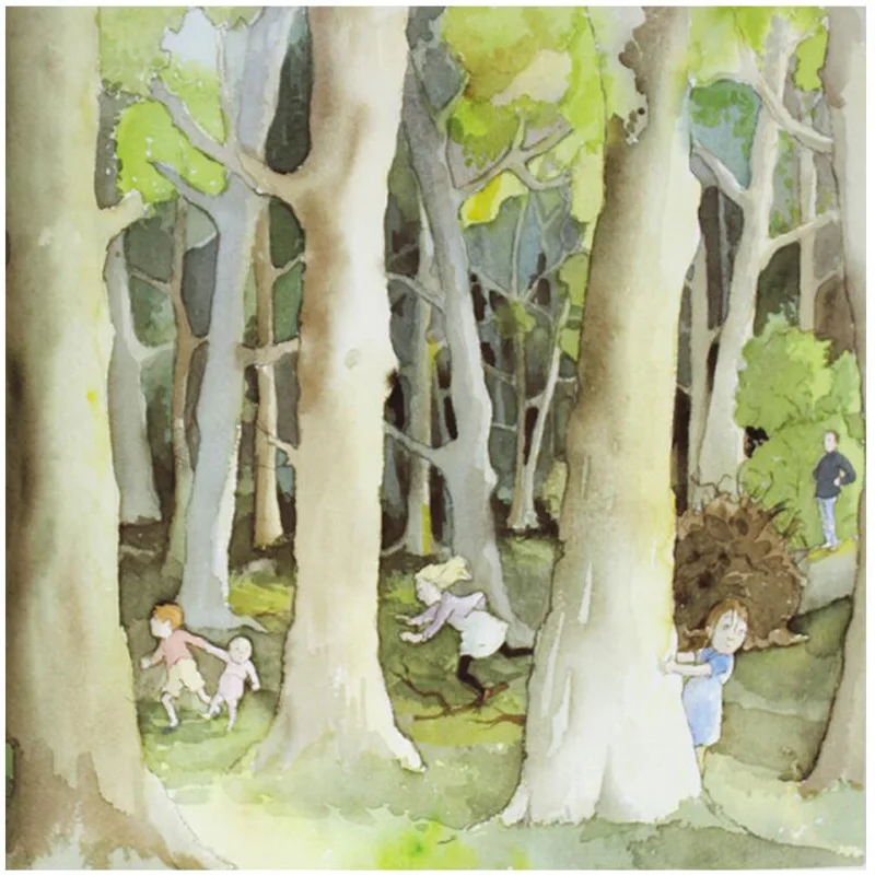 Мы отправляемся на охоту с медведем Майкла росен английская карточка картинками