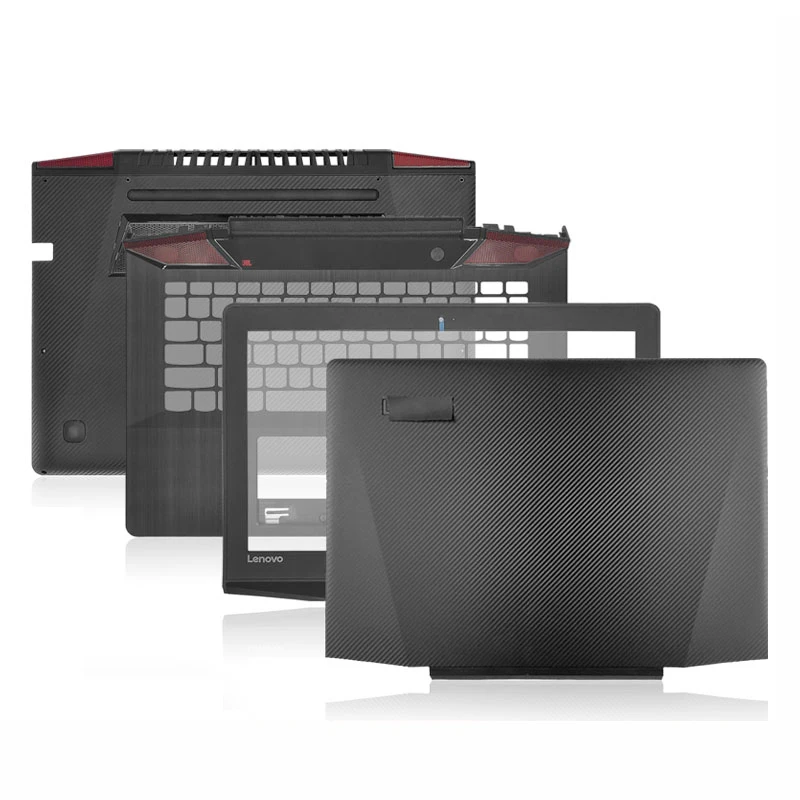 

NEW Laptop Case For Lenovo Y700-14ISK Front Bezel/Palmrest/Bottom Base Case D Cover Black