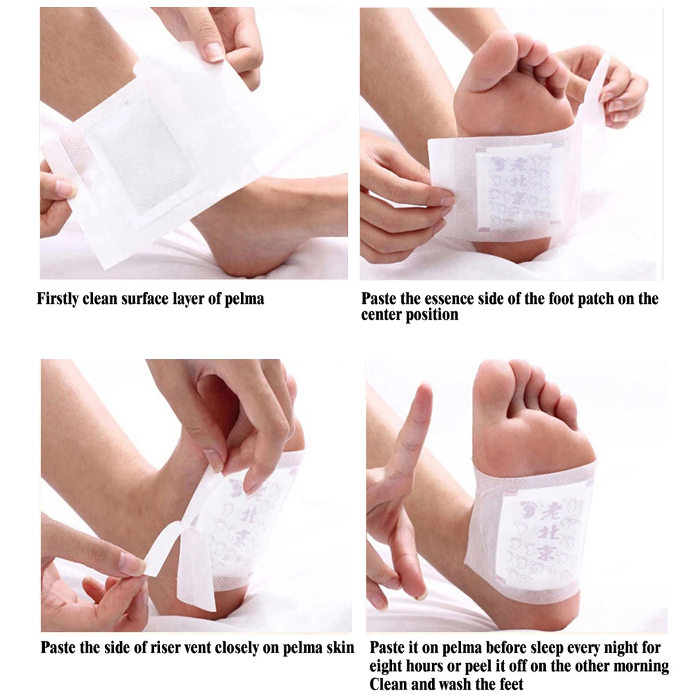 Детокс пластыри для ног старый пекинский имбирь бамбуковые подушечки инструмент