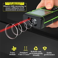 cupbtna 50m laser range finder portable measure high quality digital display hot sale mini laser measure furniture tool