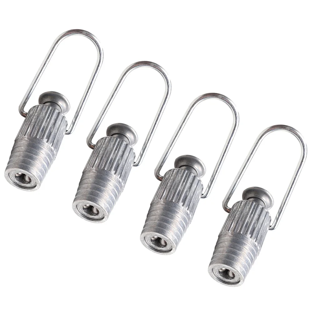 

2pcs Metal Clothesline Tightener Aluminium Clothes Line Grips Household Supplies