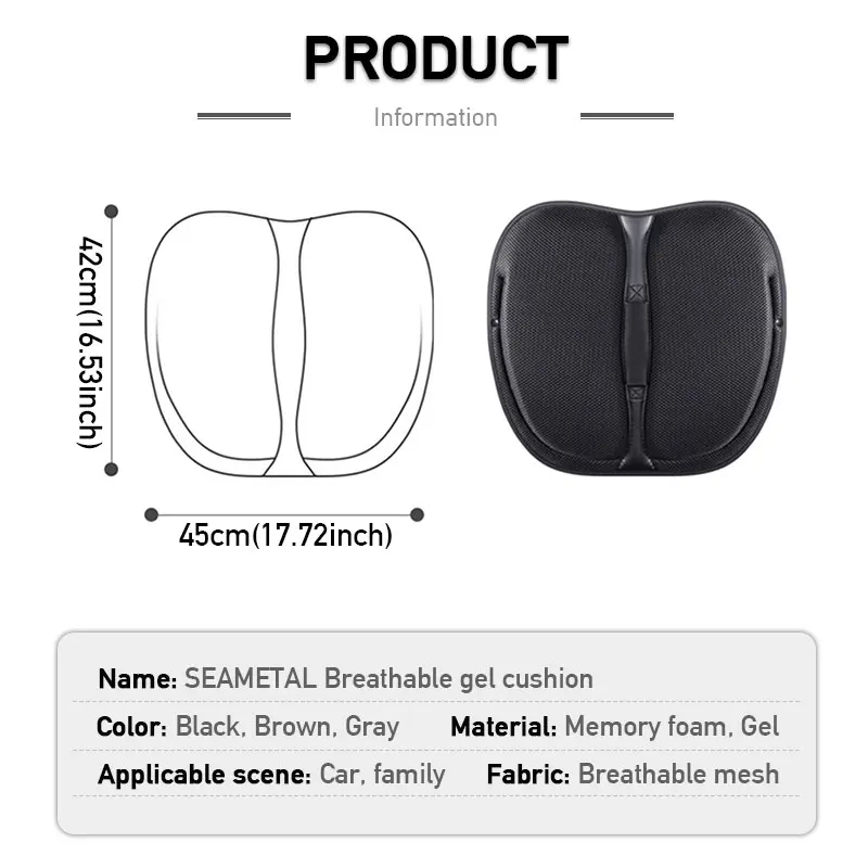 売却 滑り止めジェルカーシートカバー,再利用可能なカーシート保護マット,フロントシート,カーアクセサリー