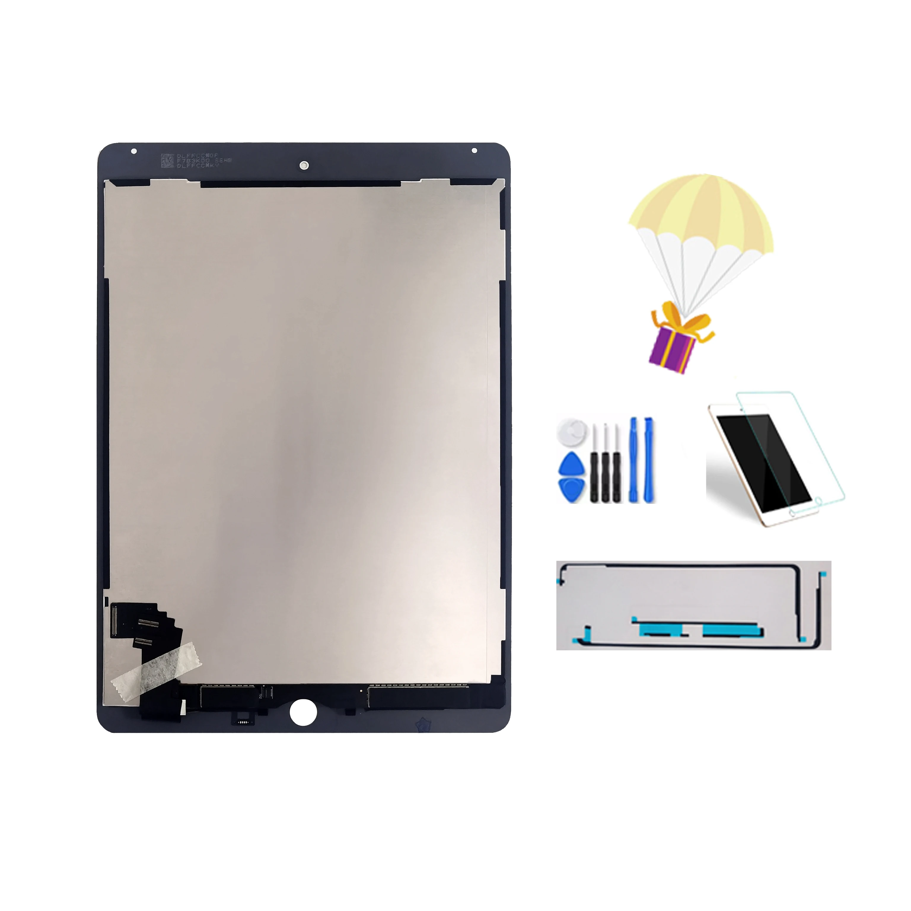 9.7" For Apple iPad 6 Air 2 LCD Display&ampTouch Screen Sensor Digitizer Panel Assembly Replacement A1567 A1566 | Компьютеры и