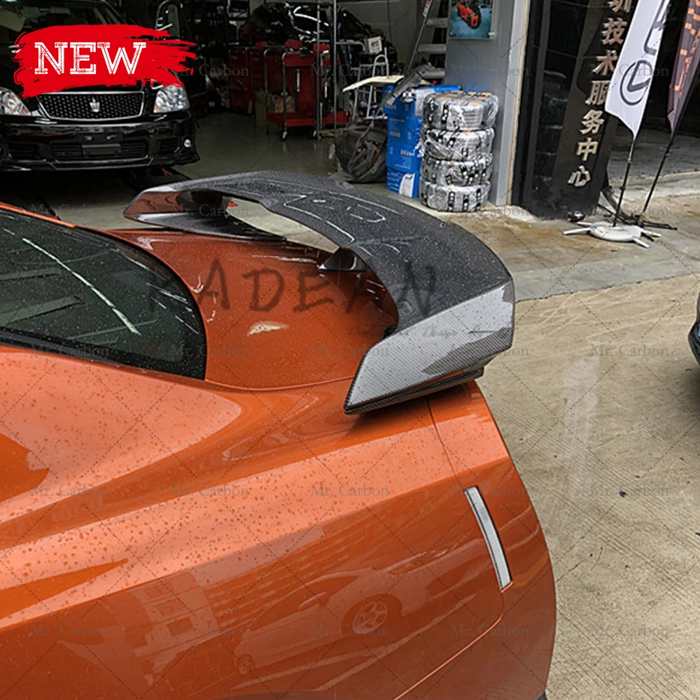 Для NISSAN R35 GTR MY17 Варис Стиль углеродное волокно стекло GT Спойлер отделкой средства