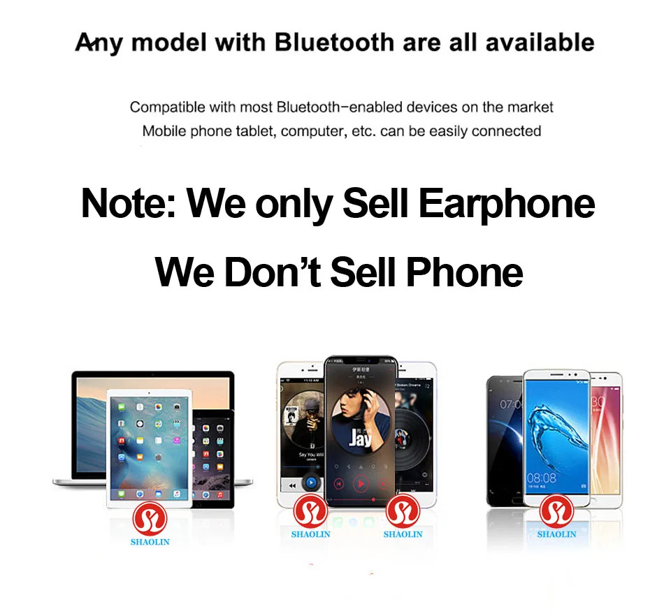 Bluetooth гарнитура Hands free стерео наушники с микрофоном двойной наушник для iphone 8 samsung xiaomi Android Phone Airdots