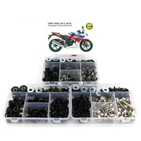 for honda cbr300r 2015 2016 2017 2018 2019 motorcycle complete full fairing kit screw nut covering bolts kit clips speed nuts