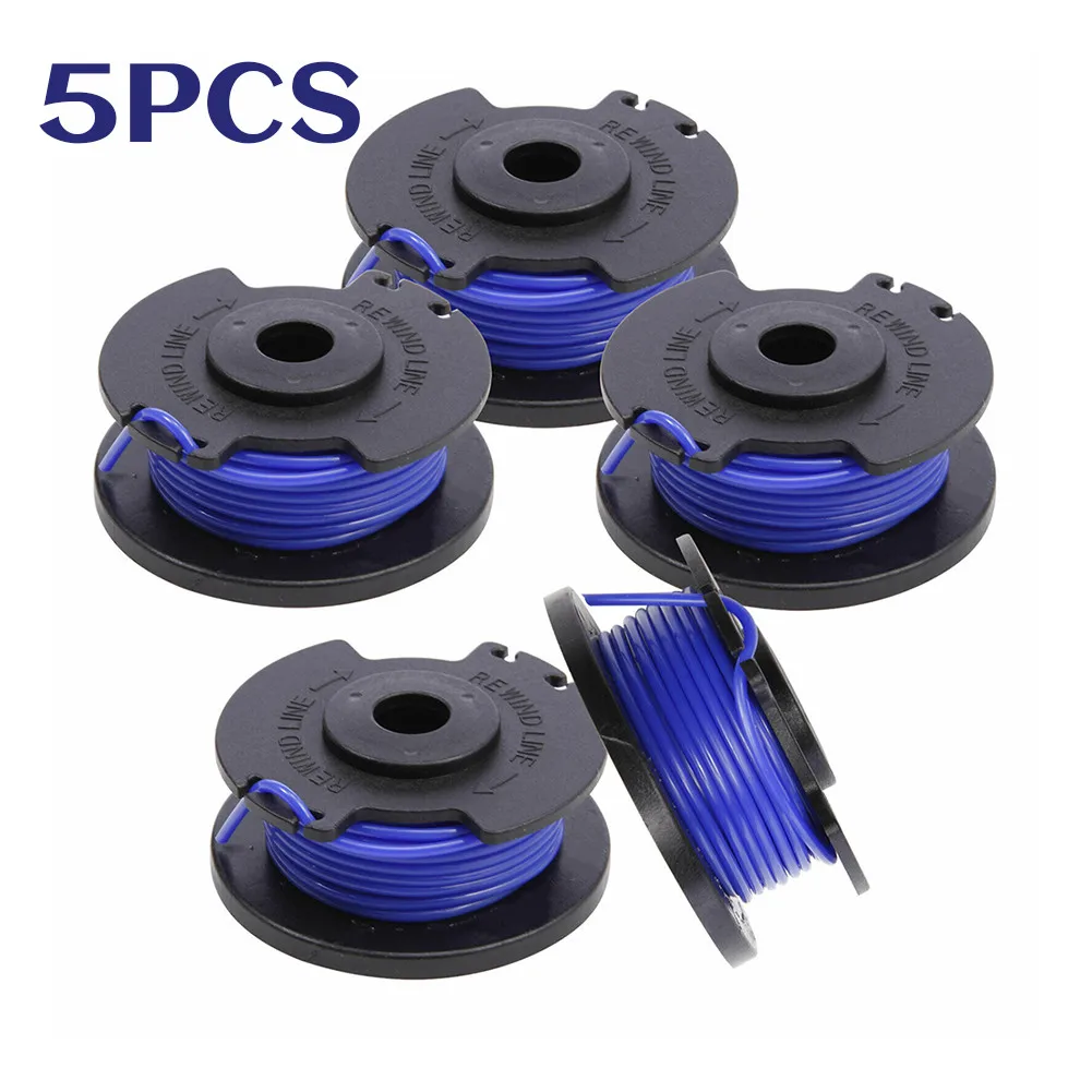 

High Quality 5pcs For Ryobi One And AC14RL3A Lawn Trimmers Mowing Line Trimmer Line Replacement Lawn Mower Parts