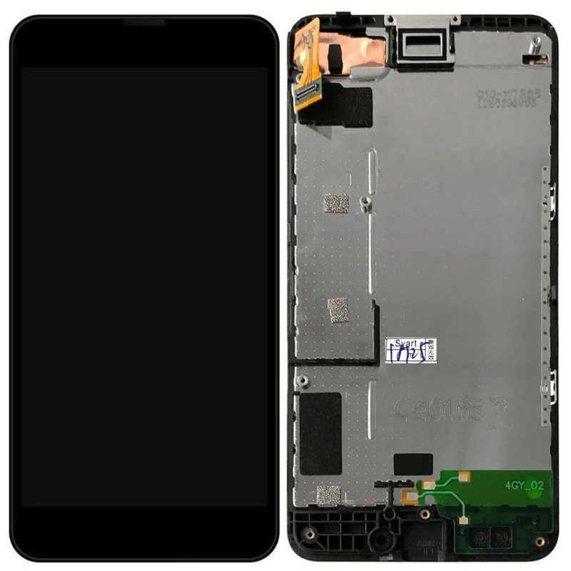 Для Nokia Lumia 630 635 ЖК-дисплей кодирующий преобразователь сенсорного экрана в сборе с рамкой Замена для N630 N635 RM-977 RM-978 4," lcd s