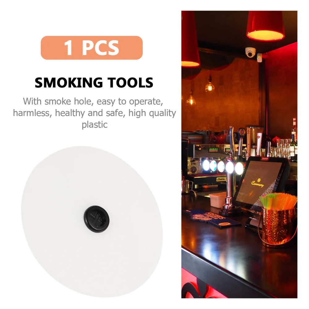 

Smoking Cup Cover Round Cocktail Drinks Smoking Cover Smoke Infuser Lid