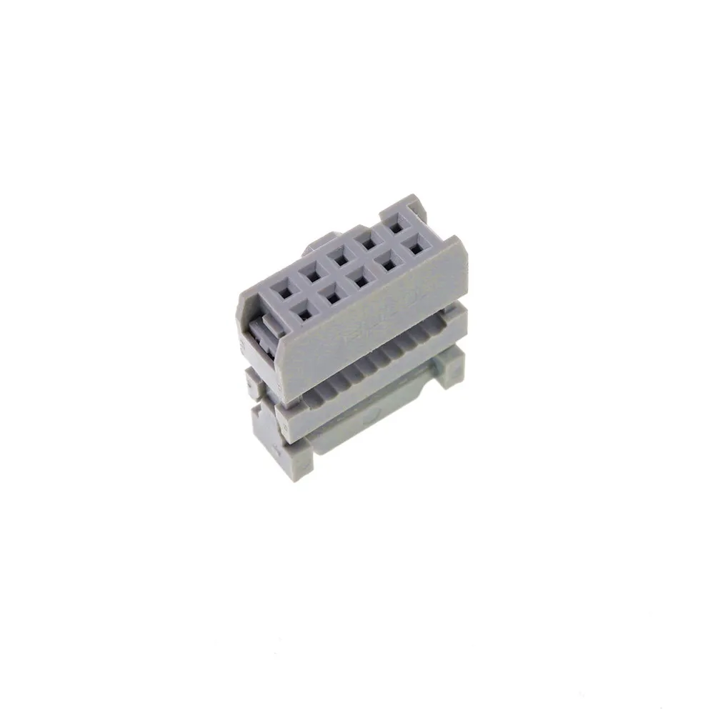 40 шт. 0 100 &quot2 54 мм Шаг 2x5 Pin 10 положения IDC гнездо заголовка коробка Заголовок