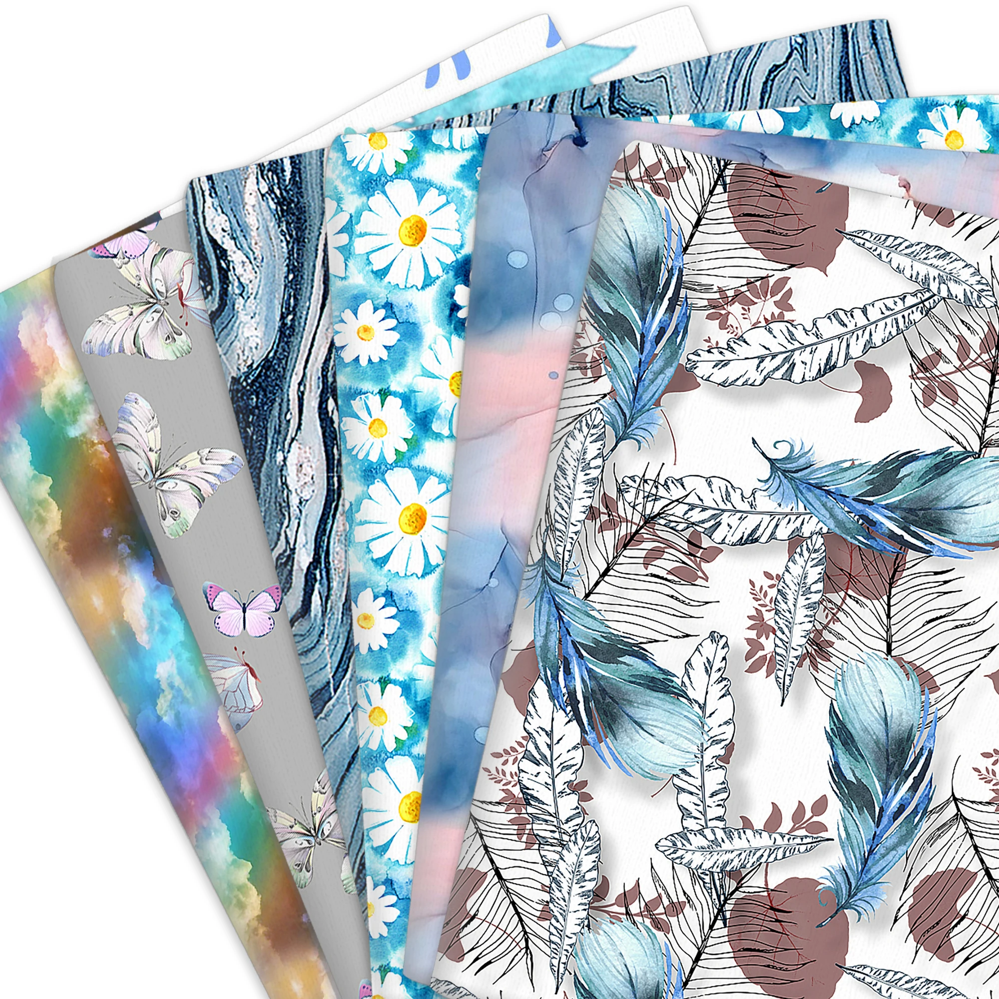 50*145 см цветочное перо бабочки с цветами 100% чистый/полиэстер хлопковый материал