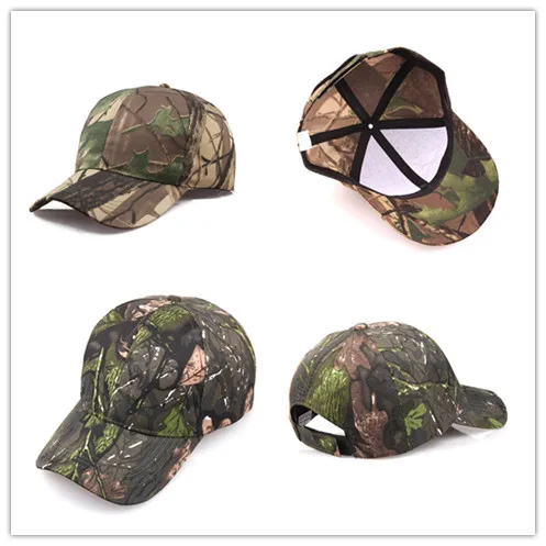 Камуфляжная бейсболка для мужчин и женщин Регулируемая Кепка от солнца рыбалки