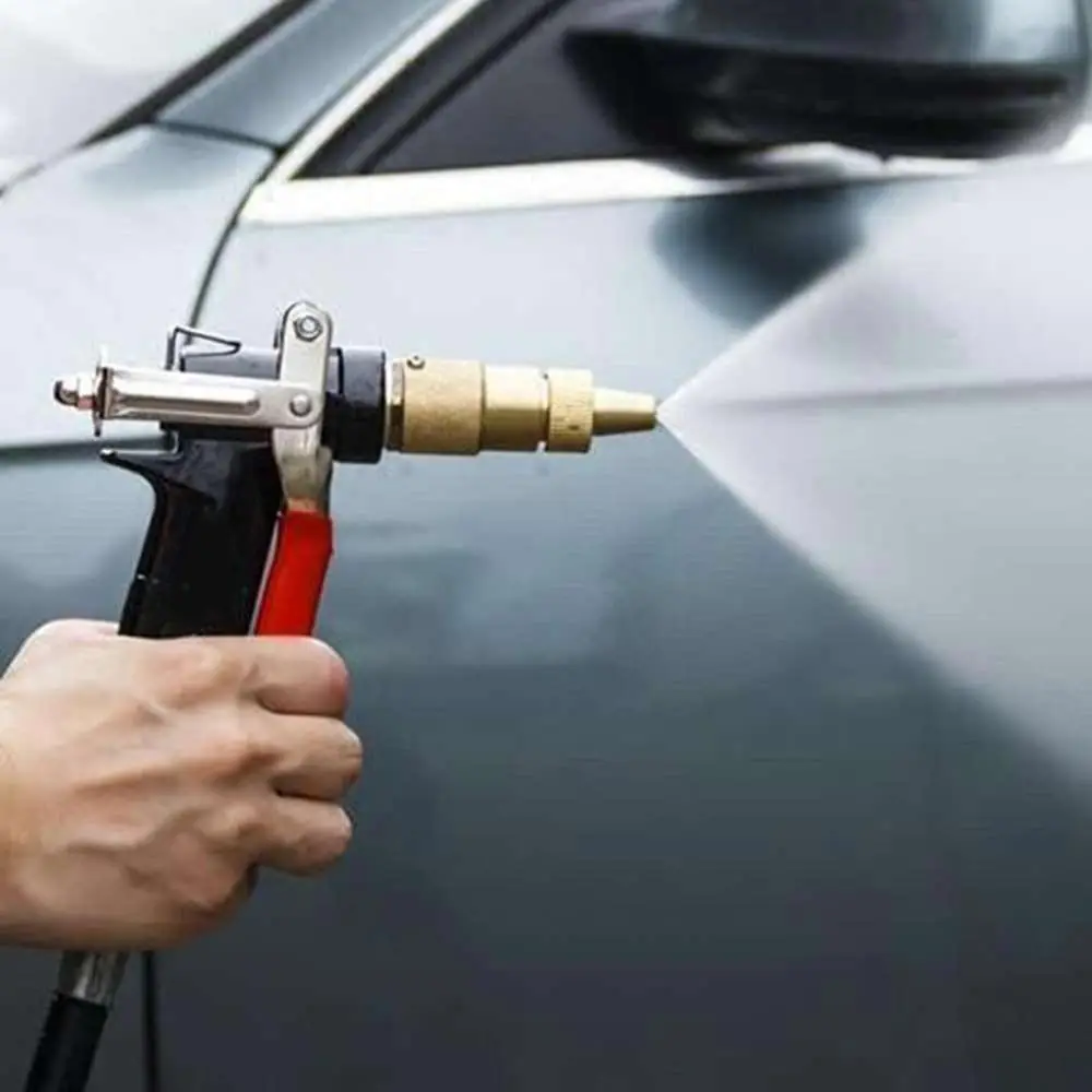 Car Washing High Pressure Water Spray Gun Copper Nozzle Garden Hose Pipe Lawn | Дом и сад
