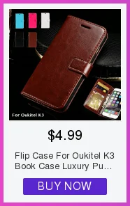 Чехол для телефона из искусственной кожи для Oukitel K3, деловой чехол для Oukitel K3, чехол-книжка, Мягкая силиконовая задняя крышка