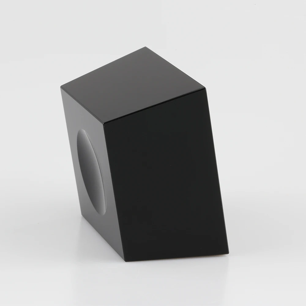 Подставка для дисплея из черного стекла K9 кубический хрустальный шарик